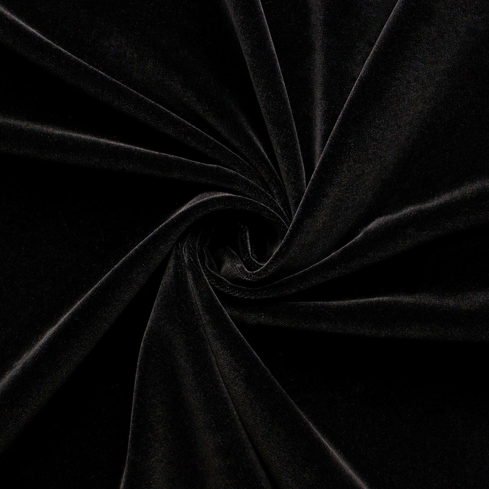 Juwel velluto di cotone – Nero
