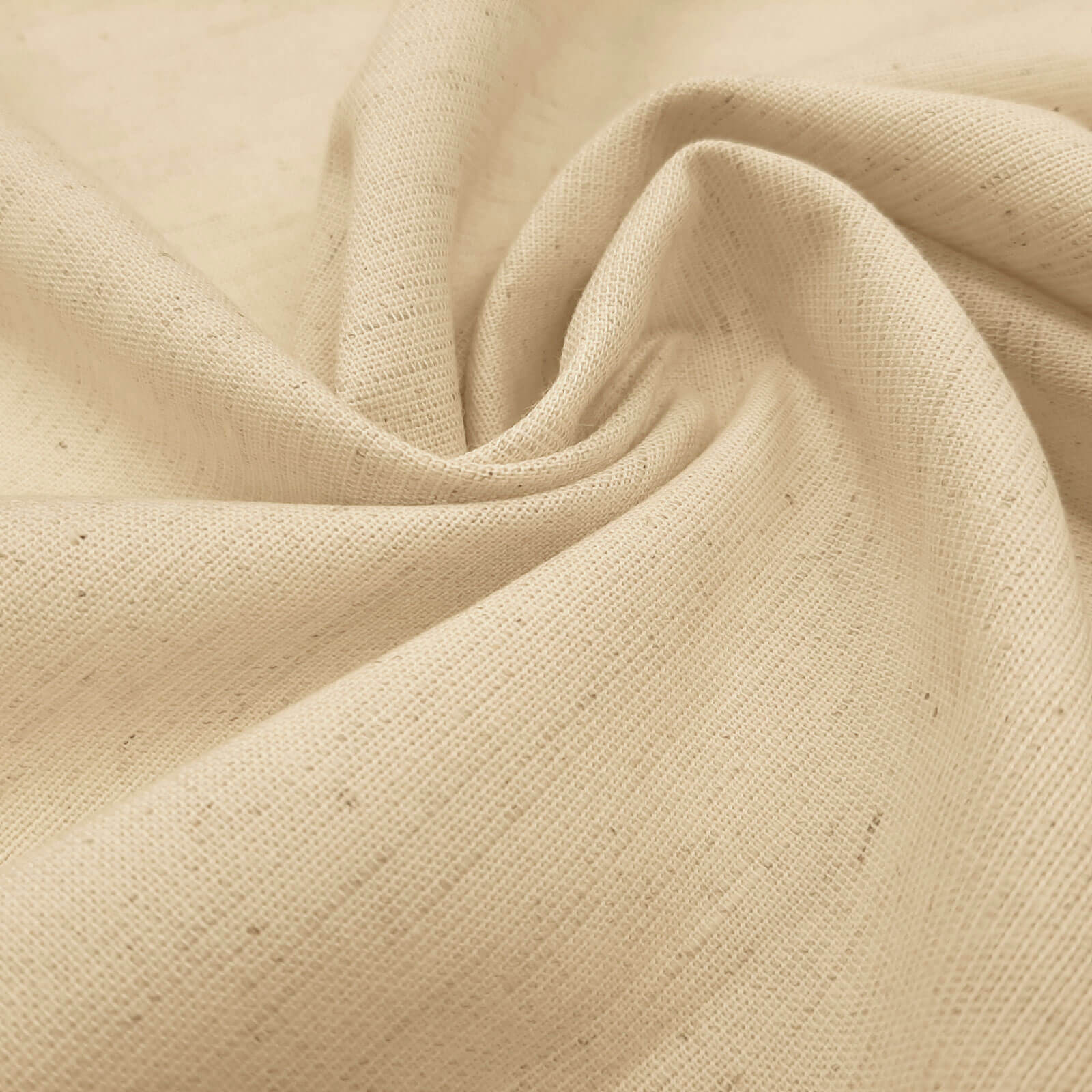 Emil - Oeko-Tex® linen blended fabric - Nature-Ecru