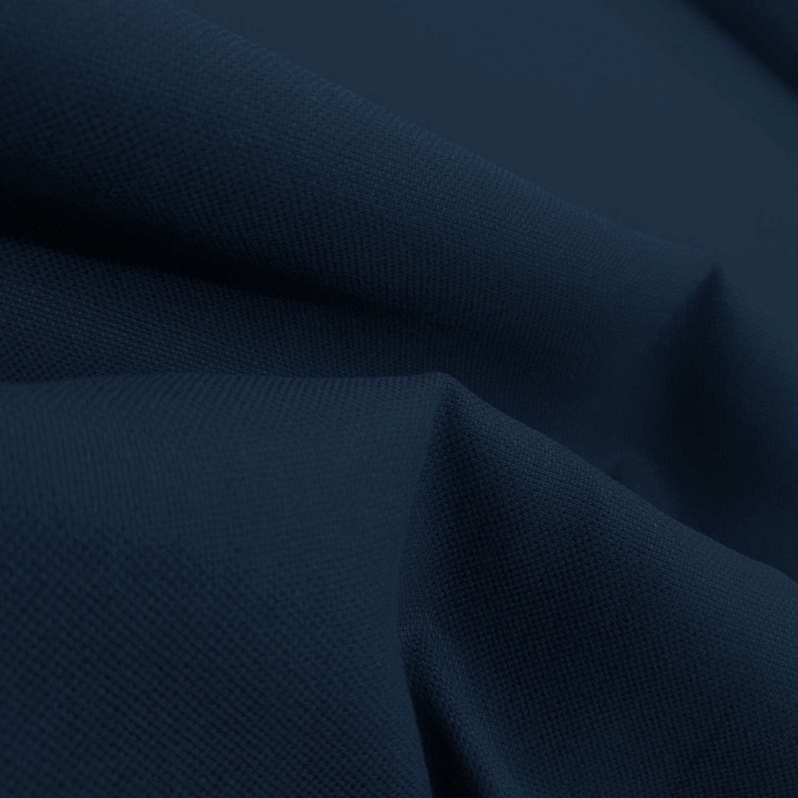 Rustico linen fabric - "navy"