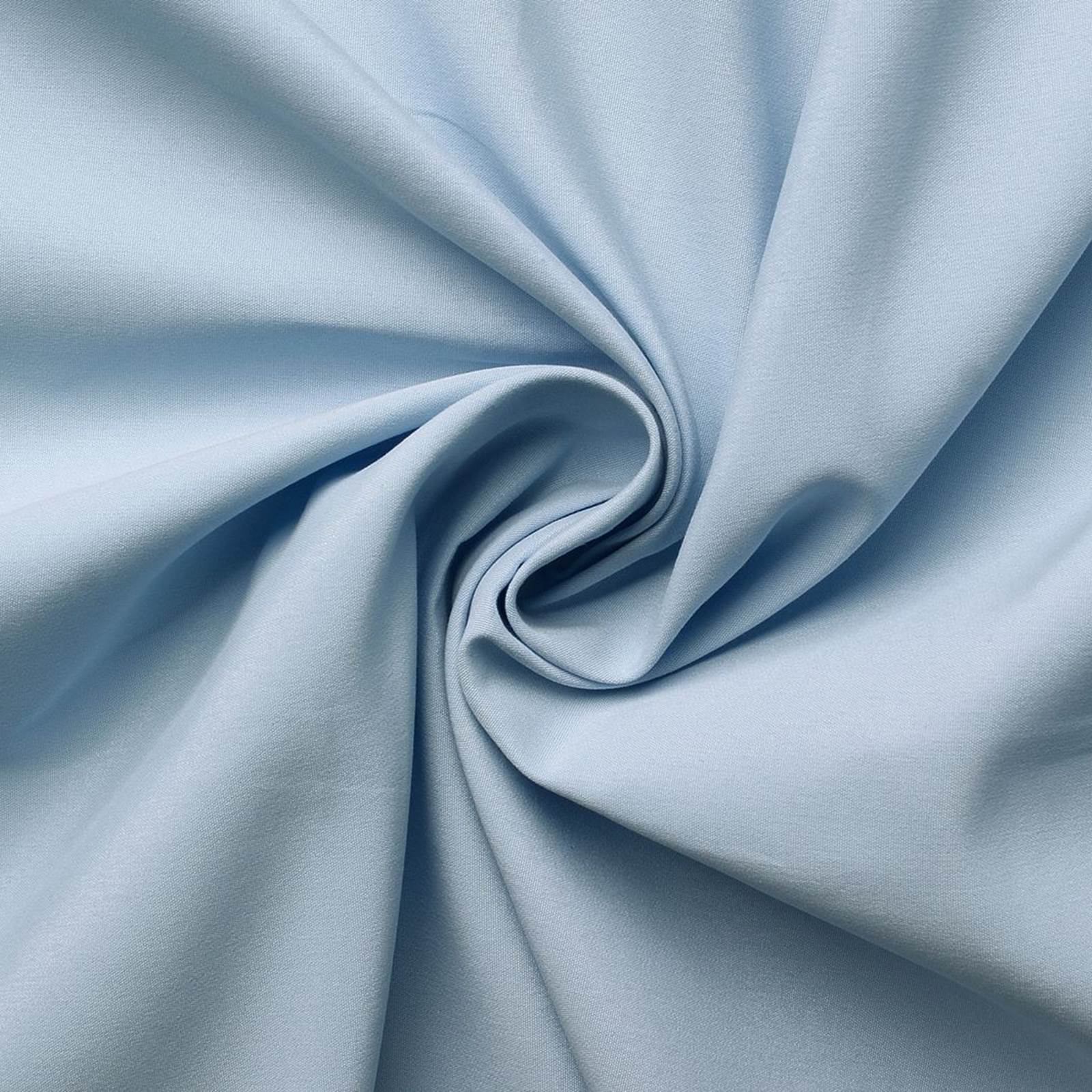 Polyester microfibre - Water repellent – light blue
