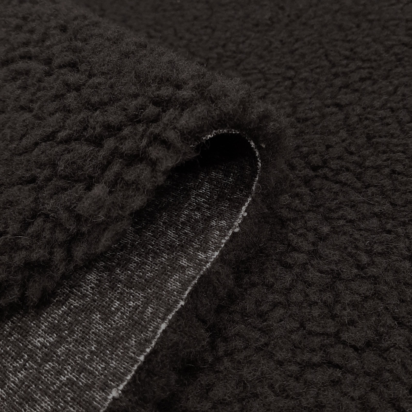 Shaun - Oeko-Tex® Pure New Wool Plush - Preto