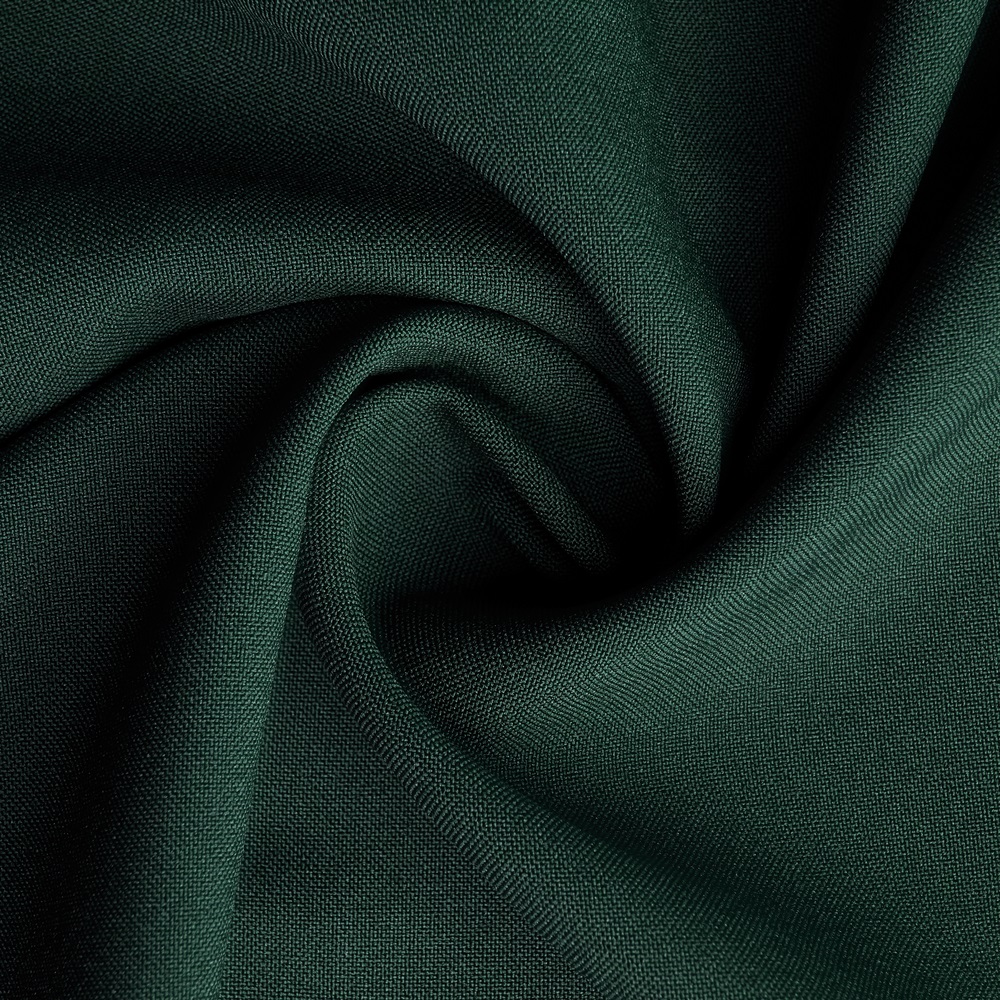BURLINGTON - OEKO-TEX® dekorativt stoff - Mørk grønn