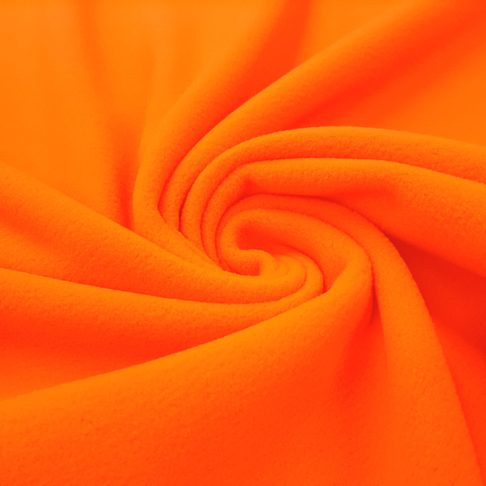 Polarfleece - Neon oransje