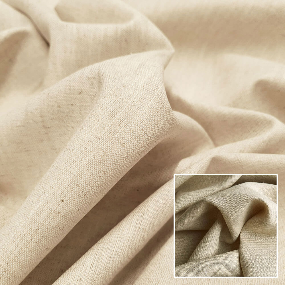 Faro – tessuto di lino naturale