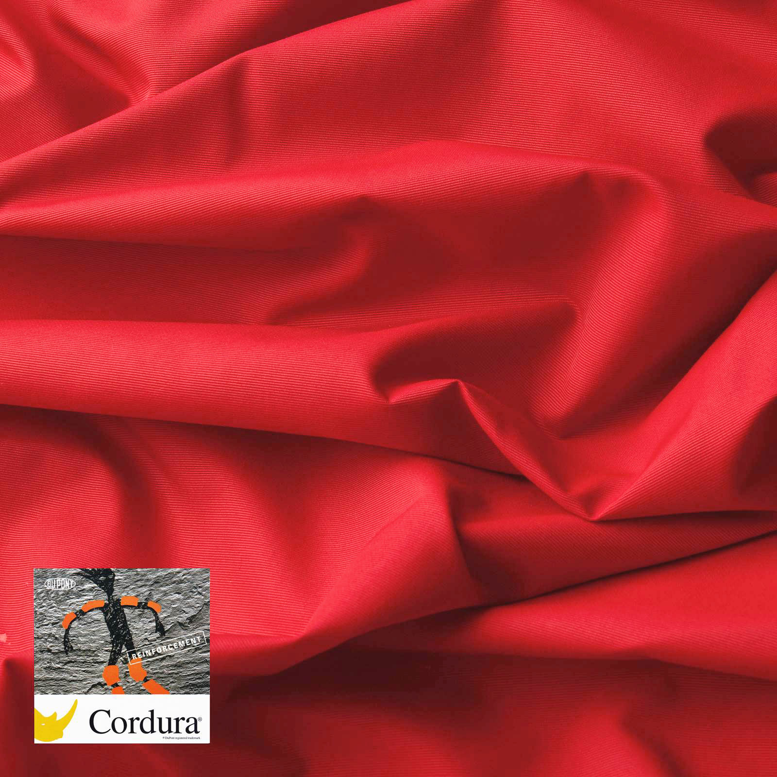 Cordura® Light - 360 dtex-stoff med UPF 50+ – Rød