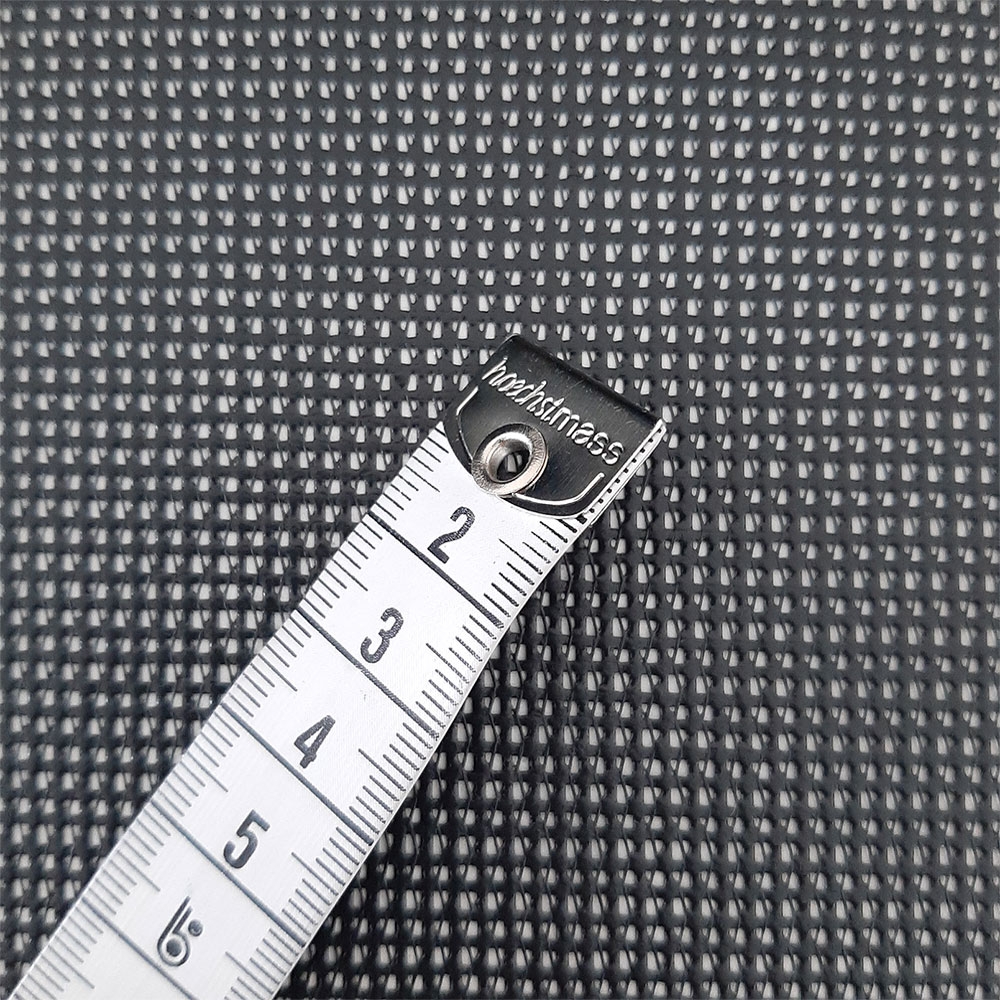 Lattice tyg Seat Gard - överbredd 205cm (flamskyddad och UV-beständig) Svart / antracit