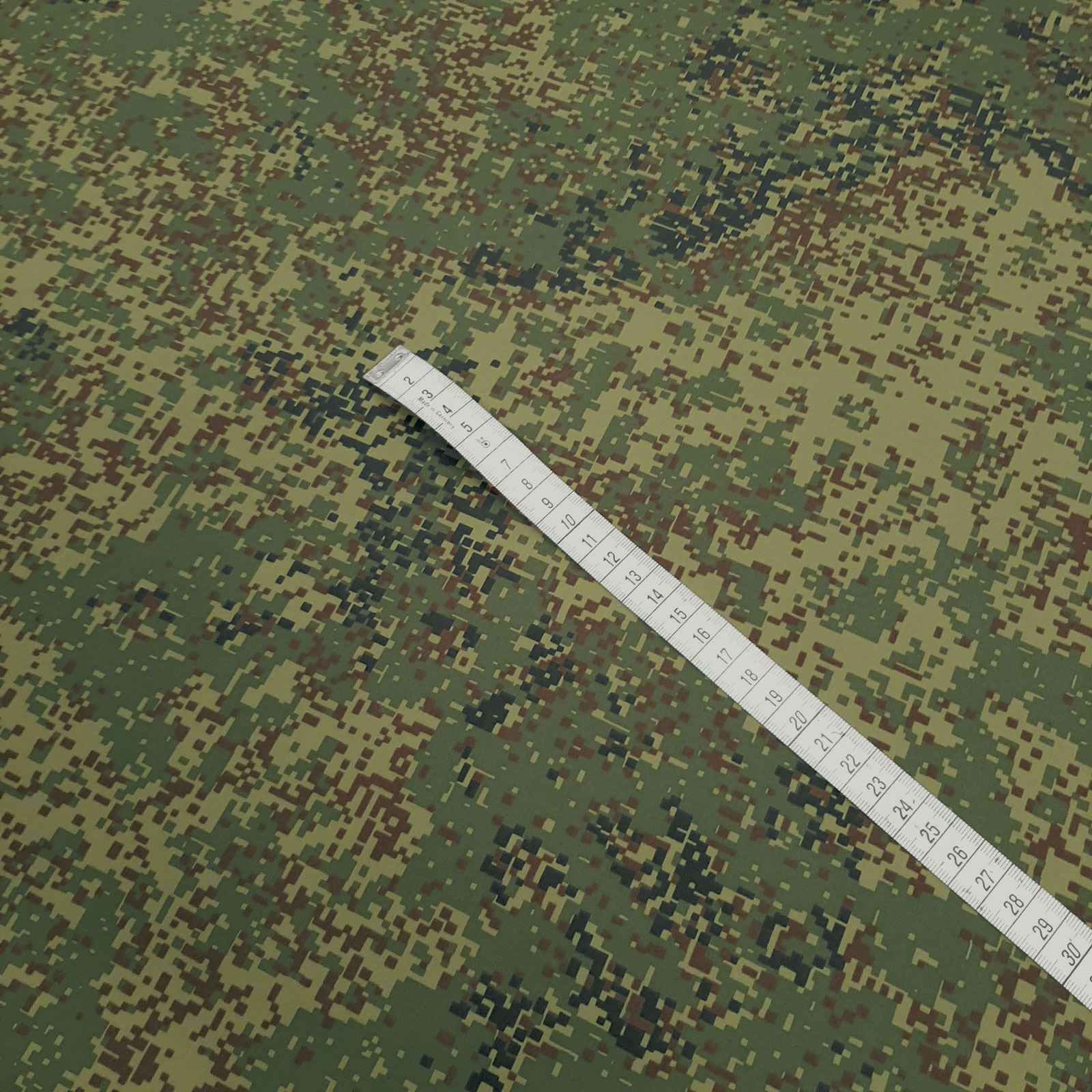 Pixel Camouflage Major - 2-laags laminaat met PU coating - Vlamvertragend