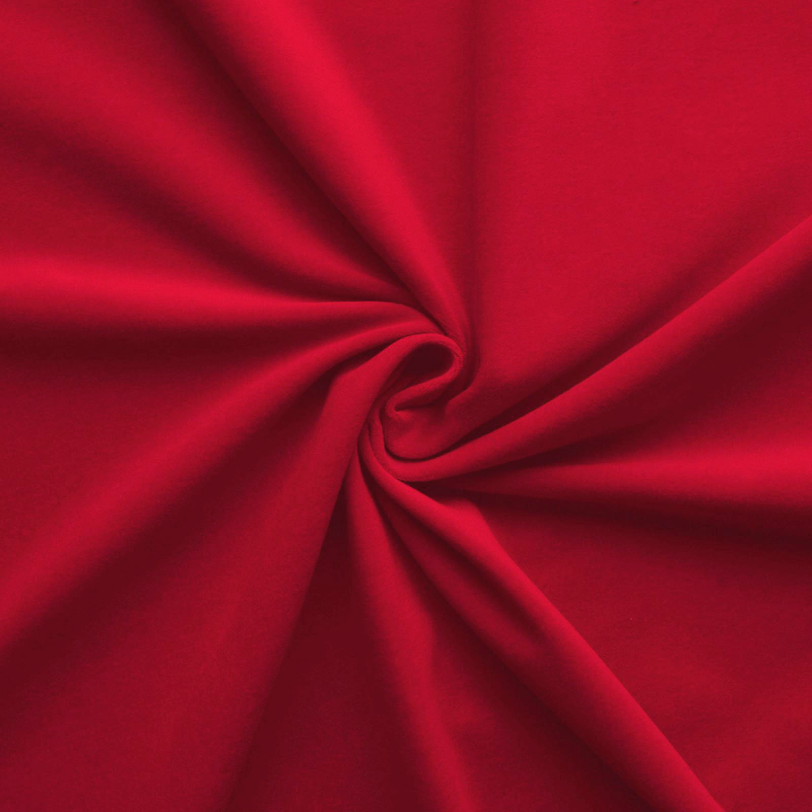 Jewel - cotton velvet - red