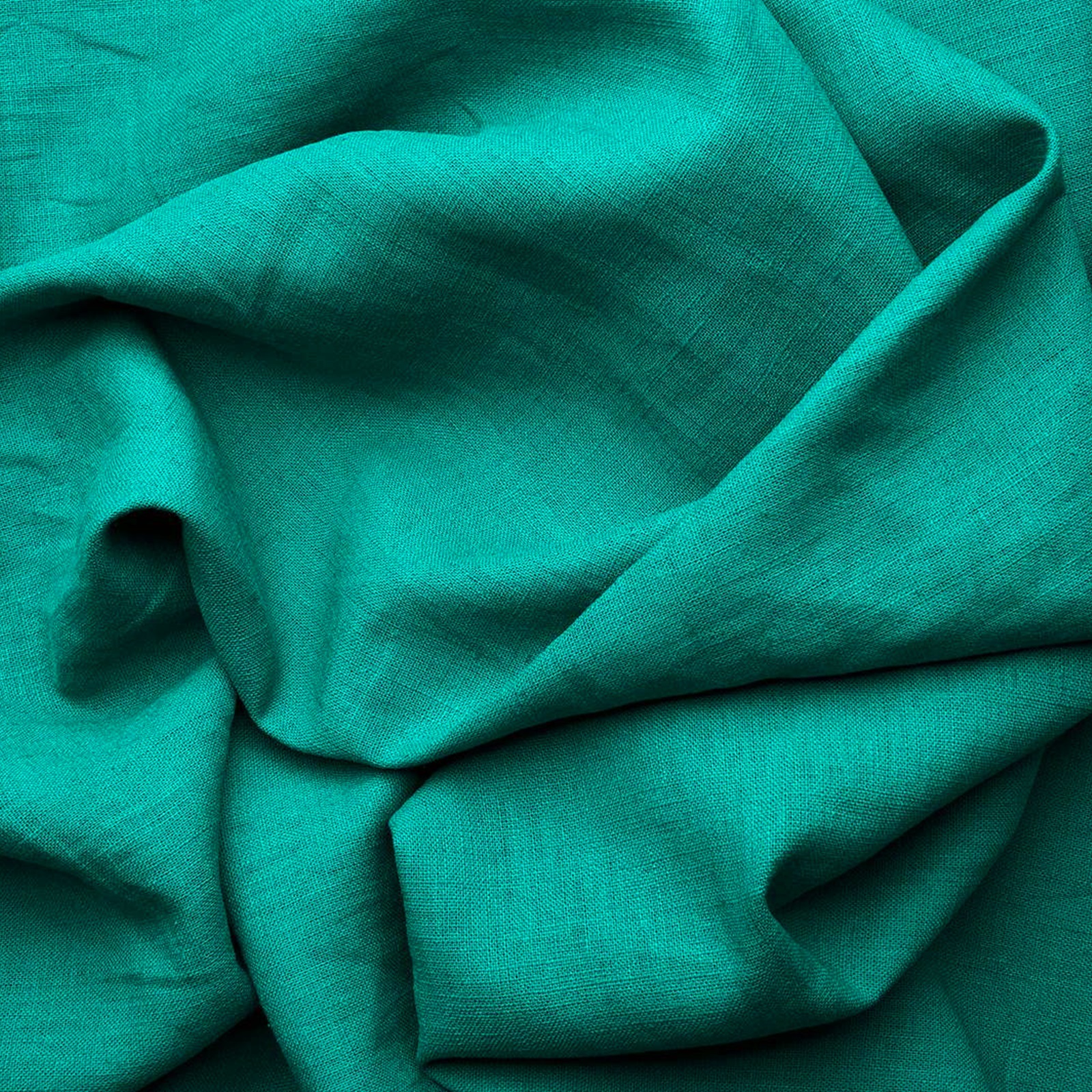 Authentic eco-linen CLASSIC - emerald