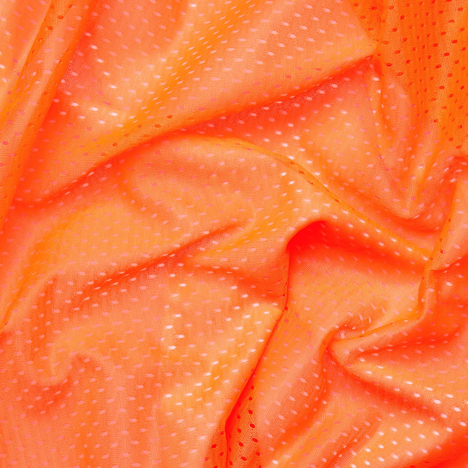 Coolmax® Mesh – Malla ligera (naranja fluorescente)