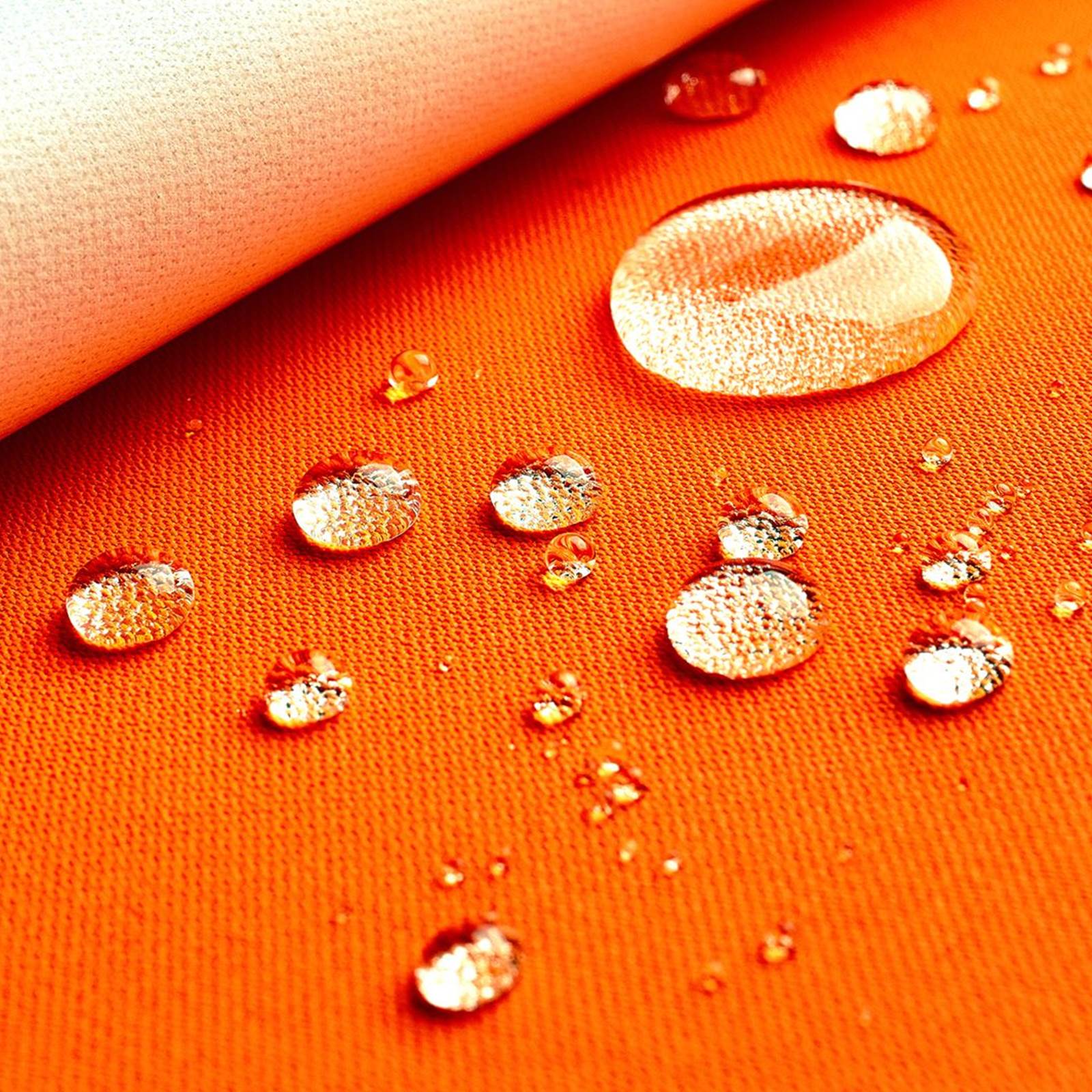 "Greta" - Tessuto esterno in laminato - antivento impermeabile e traspirante - Arancione neon