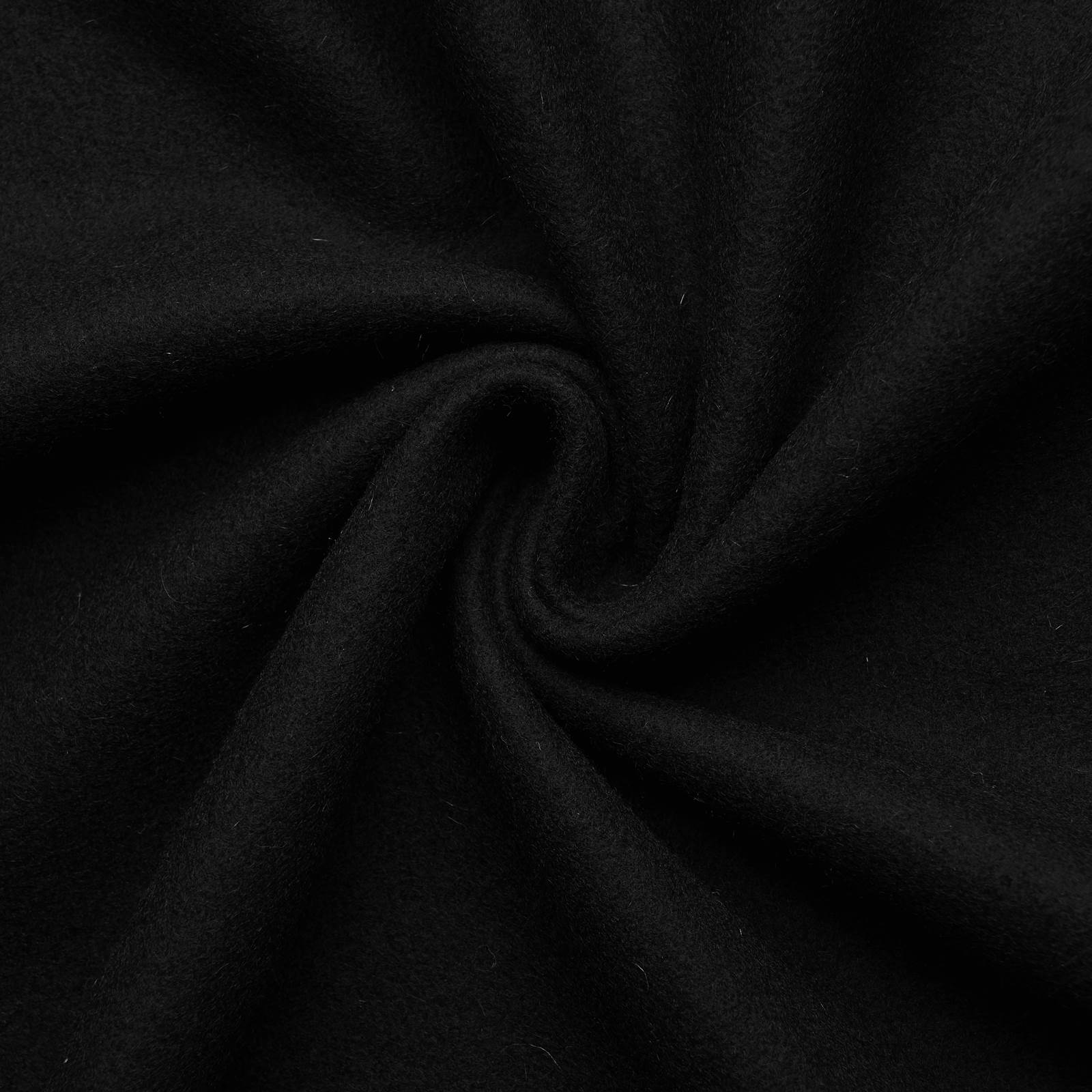 Hannah – tecido de lã (preto)