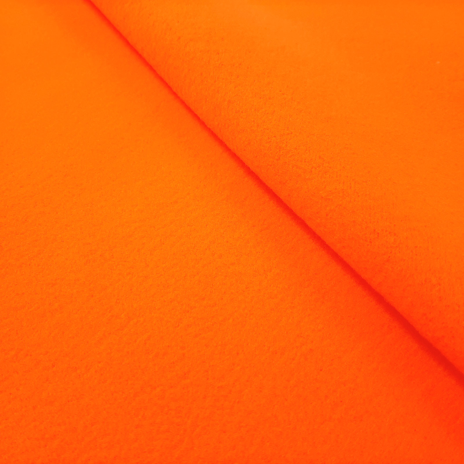 Polarfleece - Neon oransje