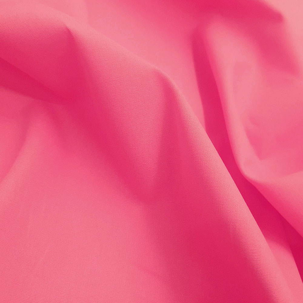 Indis - Tissu de coton popeline - Rose
