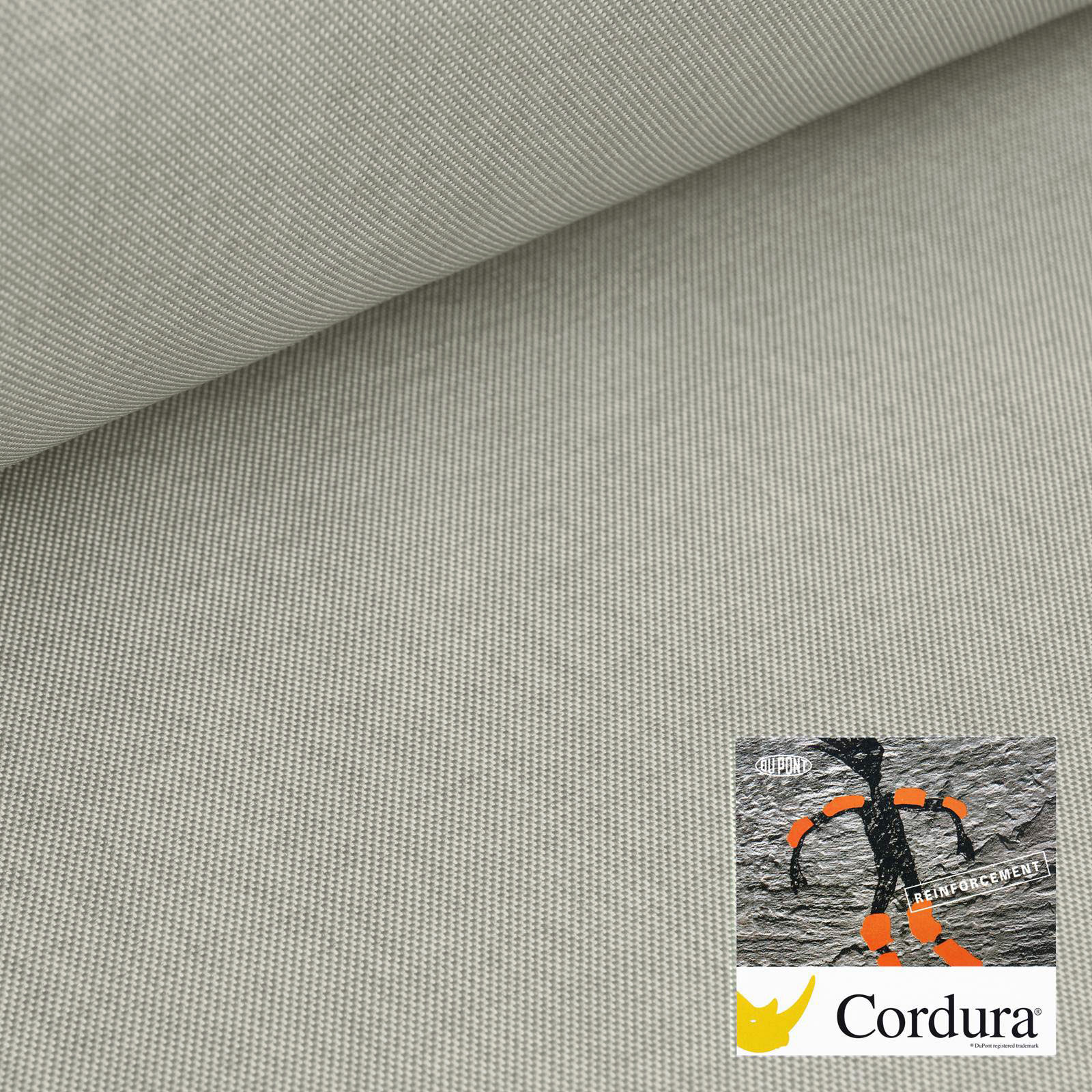 Cordura® Titan - 560 dtex tyg med BIONIC FINISH® ECO impregnering - Silver