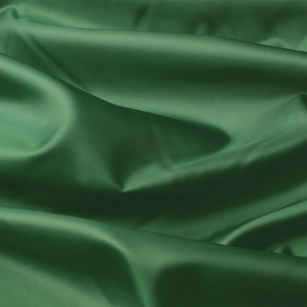 Silk taffeta - Oeko-Tex® polyester lining - dark green