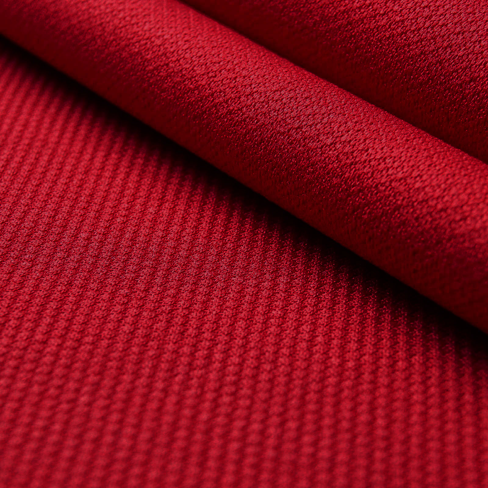 Coolmax® Piqué - Tissu fonctionnel bi-élastique - berry-rouge