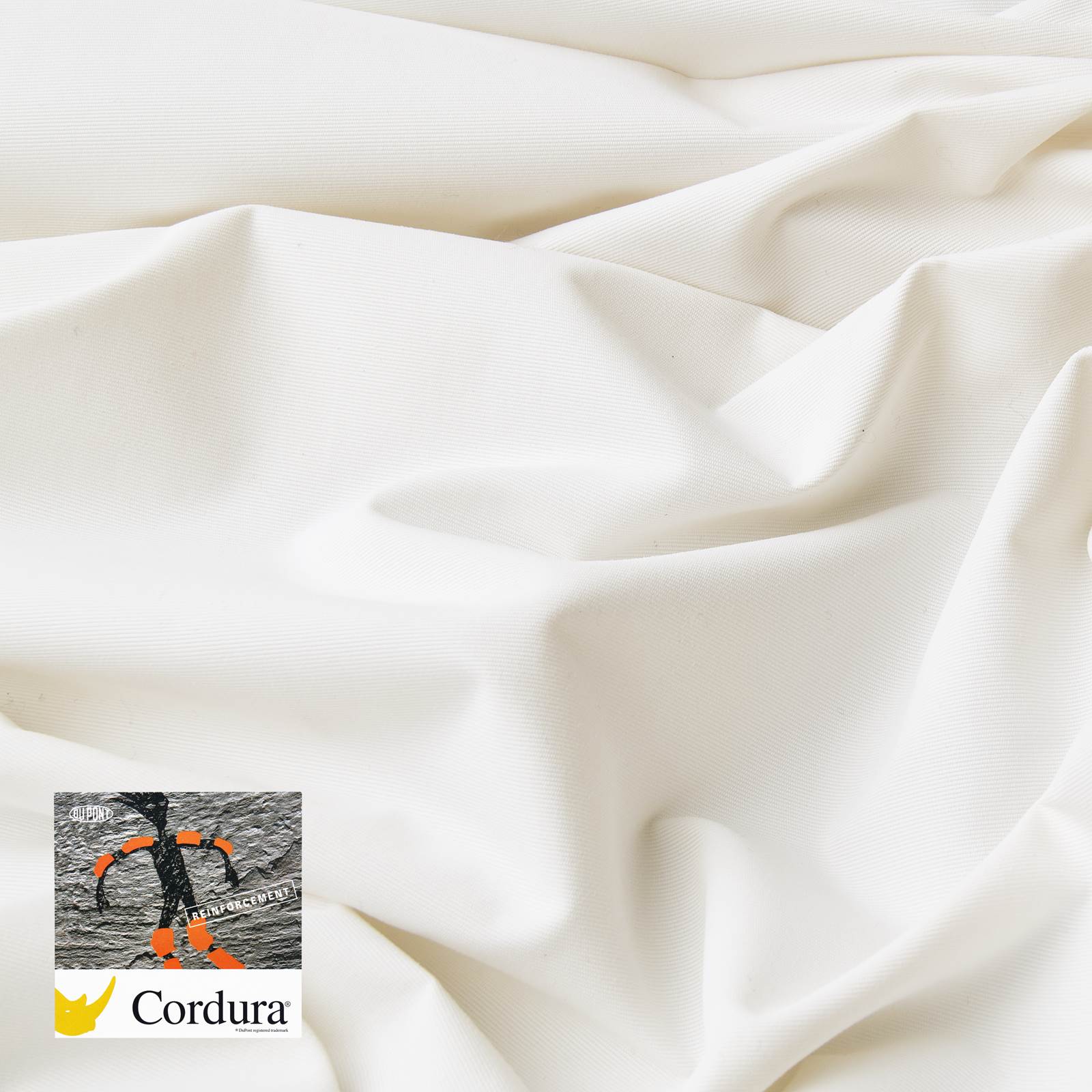 Cordura® Light - Tecido de 360 dtex com UPF 50+ - creme/branco