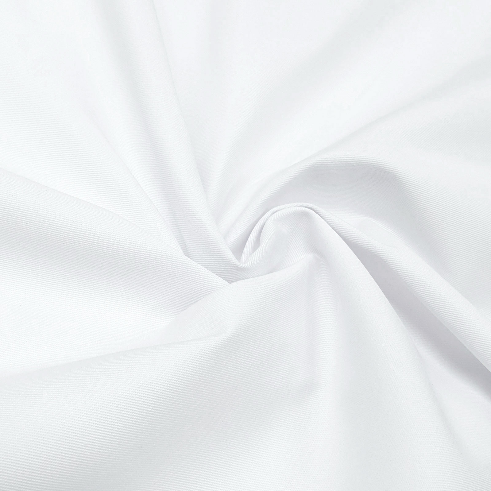 Ellen - Oeko-Tex® Damask pöytäliina kangas - Valkoinen