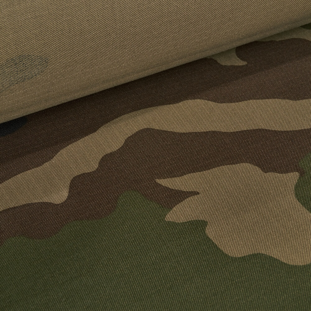 Army France Camouflage Tryk Ripstop