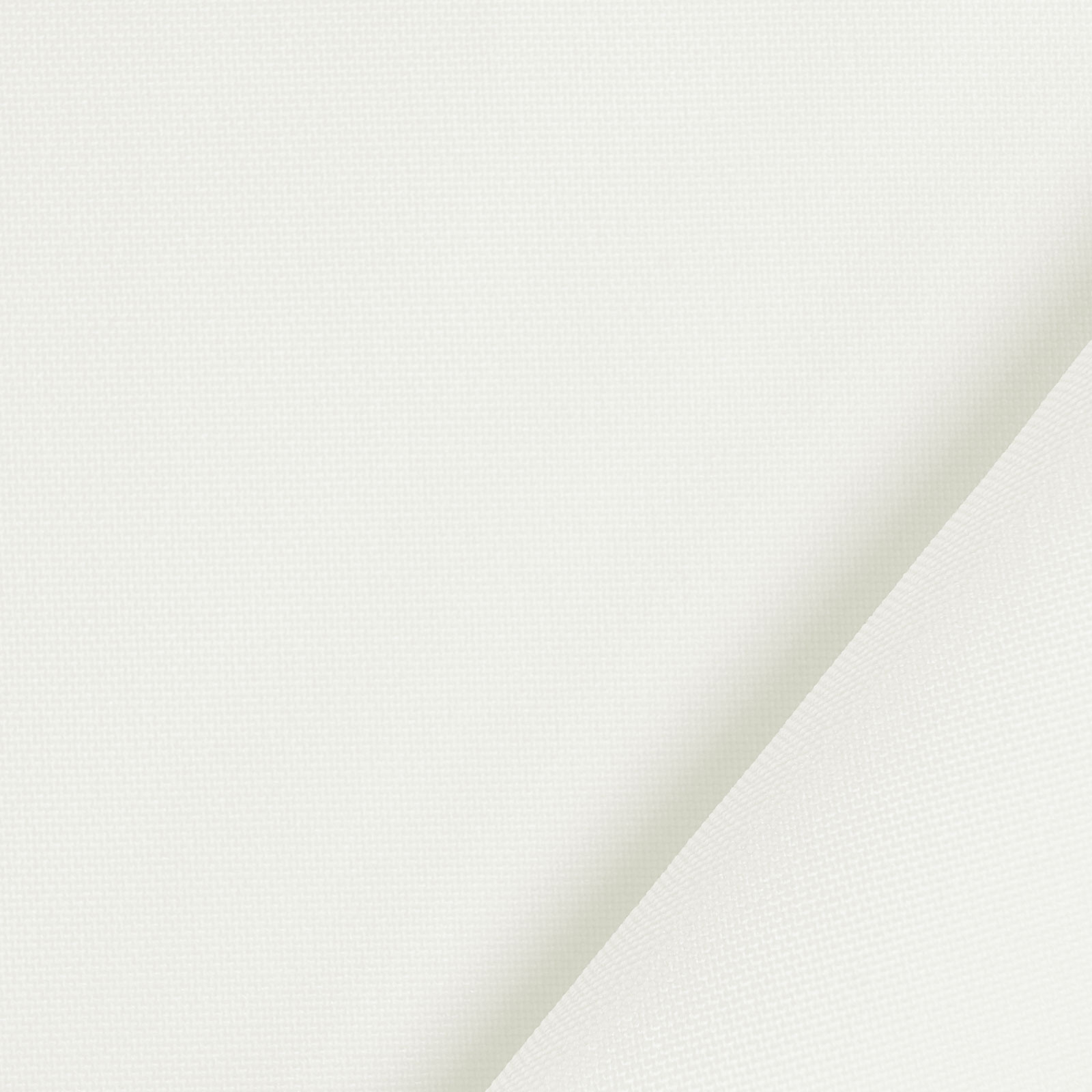 Permanento - monipuolinen koristekangas - pysyvästi palonestoaine – Valkoinen