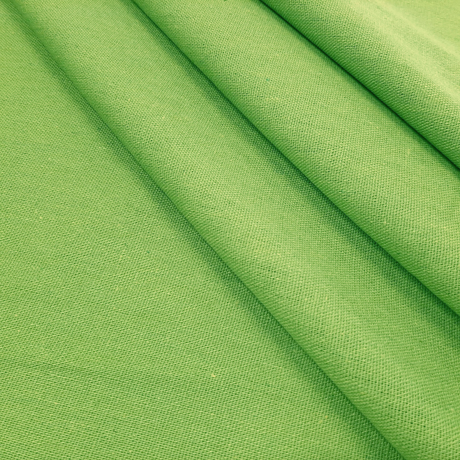 Bella - tela de algodón de lino natural - Pistacho