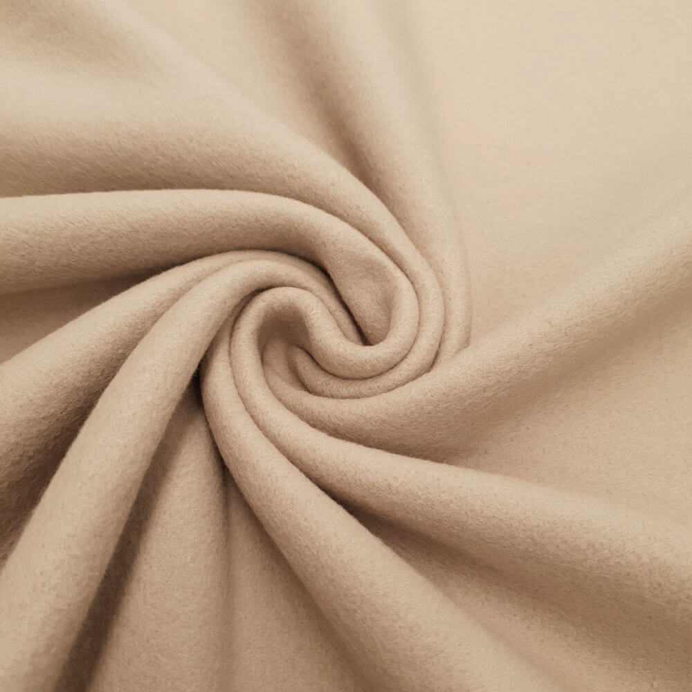 Organic Cotton Fleece - velo de algodão de alta qualidade - algodão biológico - Camel