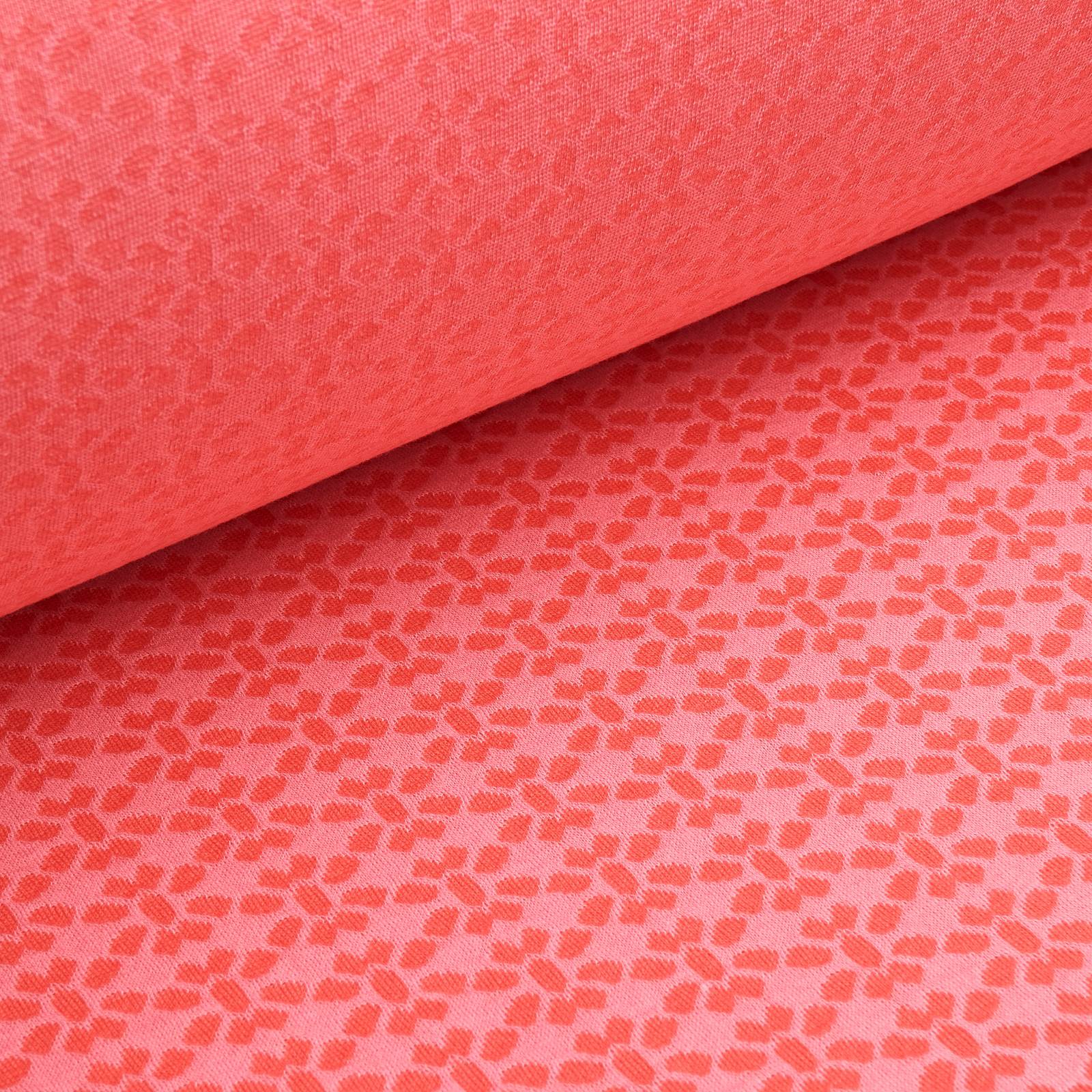 Vanessa - knitted fabric (coral)
