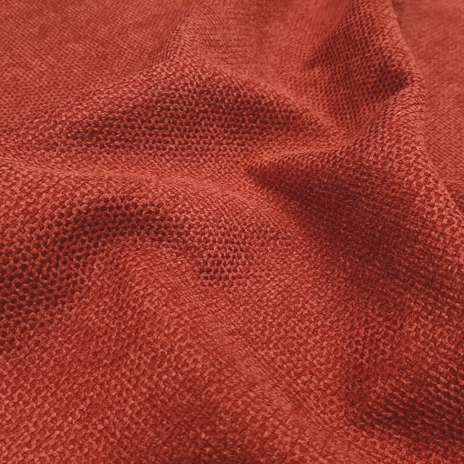 Paris - Tejido de tapicería Oeko-Tex® - ignífugo (DIN EN 1021-1) Ruby-Rojo Mezclado