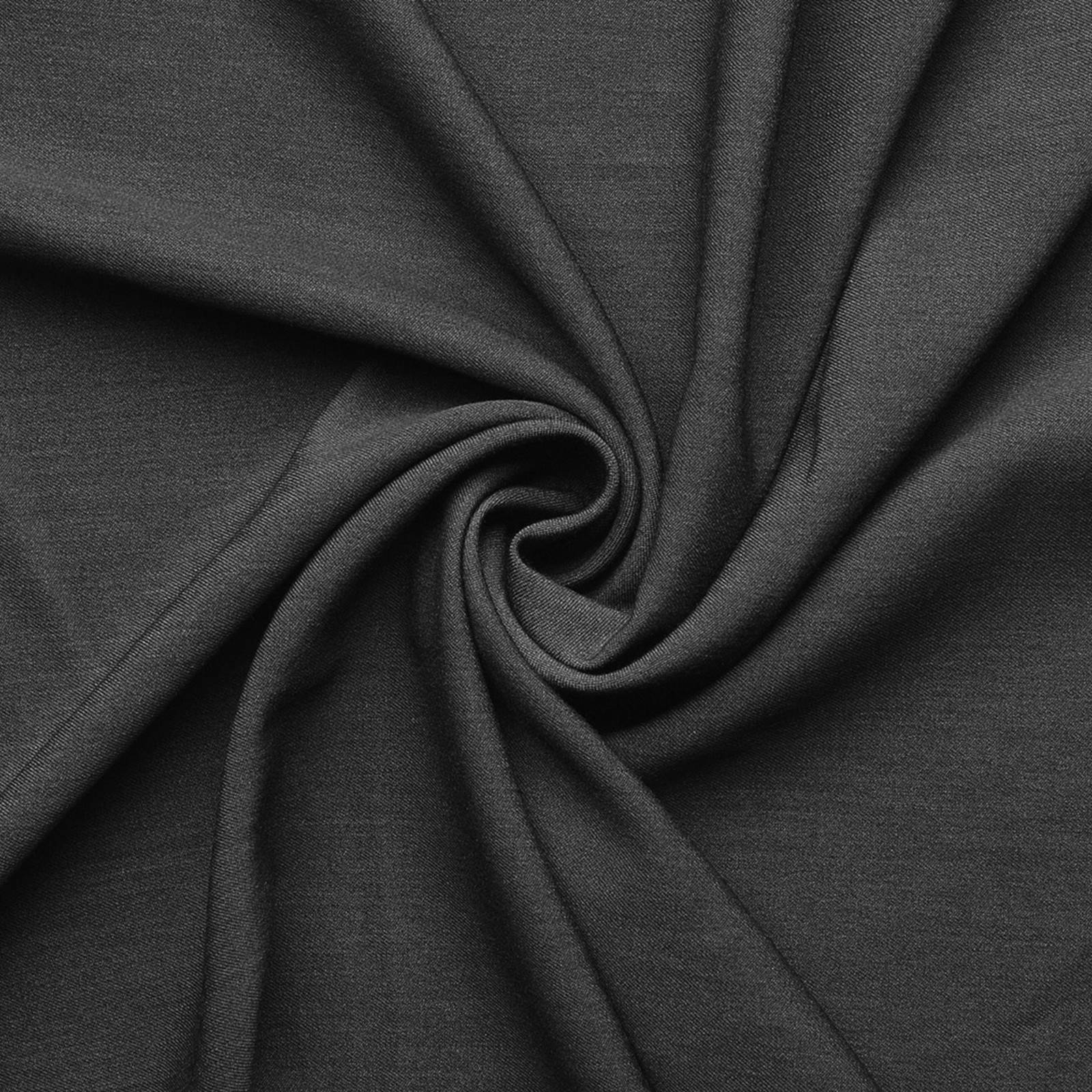 Wool colth - fine gabardine spandex - graphite