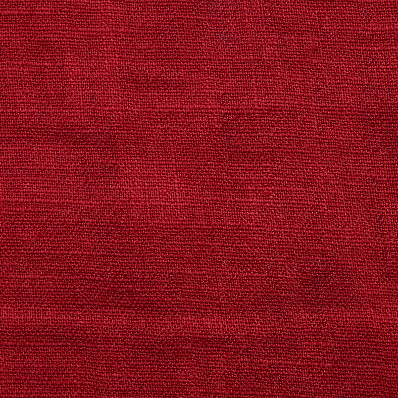 Authentic eco-linen BASIC - ruby