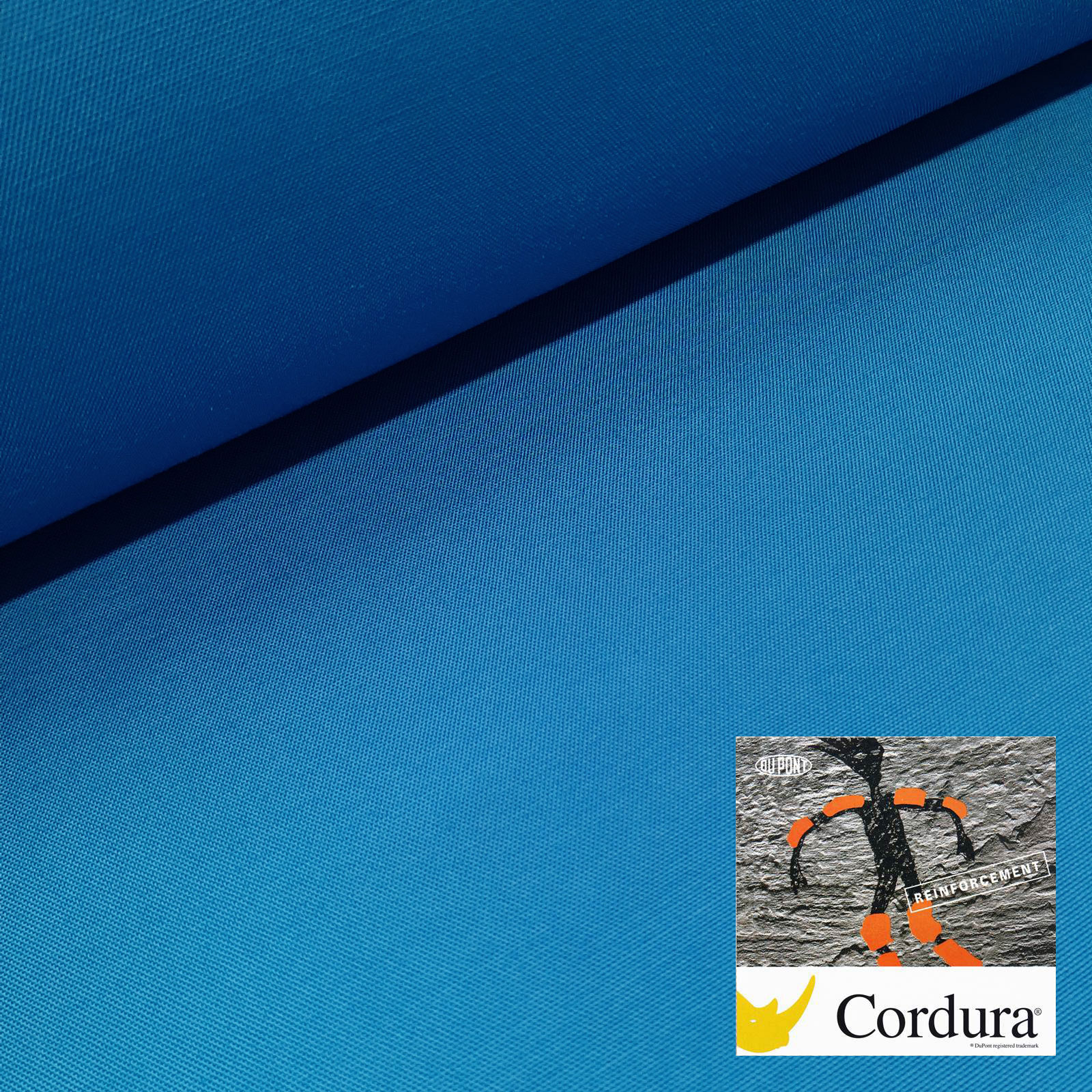 Cordura® Titan - 560 dtex Gewebe mit BIONIC FINISH® ECO Imprägnierung - Azurblau