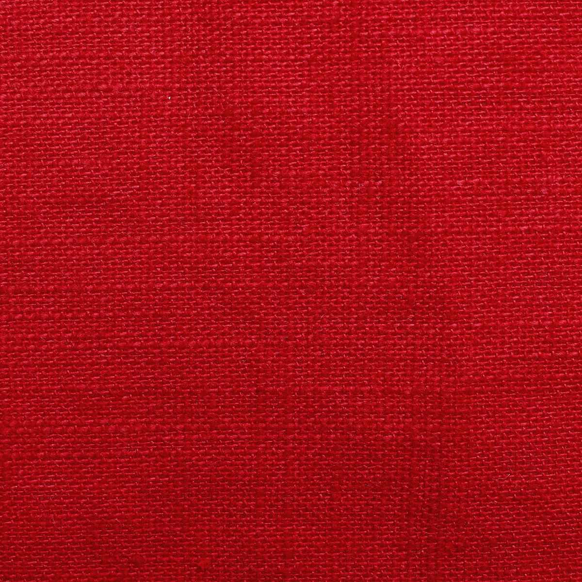 Linho natural –  puro (vermelho rubí)
