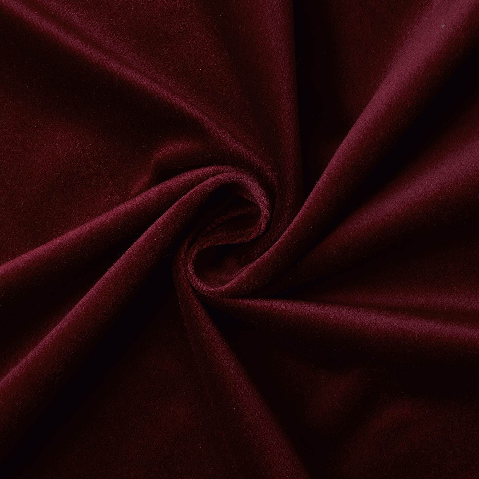 Franz - Cotton Velvet / Stage velvet - Flame retardant (burgundy)